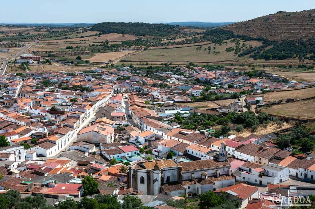 Castillo de Miraflores en Alconchel, Badajoz