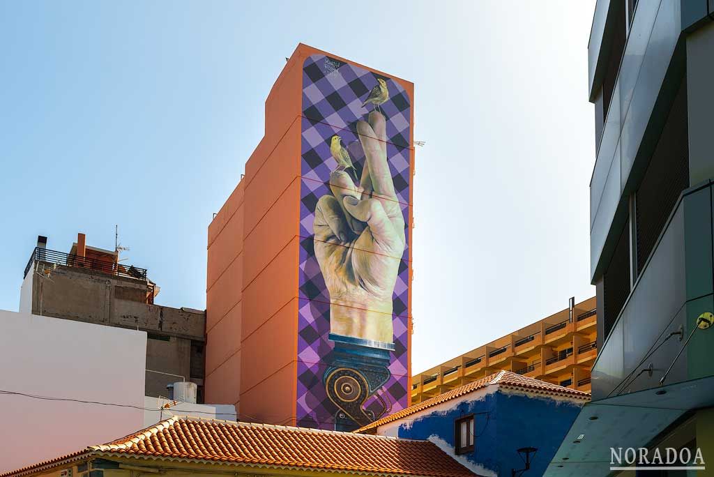 Murales de Puerto de la Cruz en Tenerife