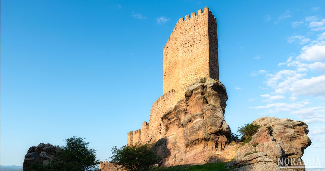 Castillo de Zafra en Guadalajara