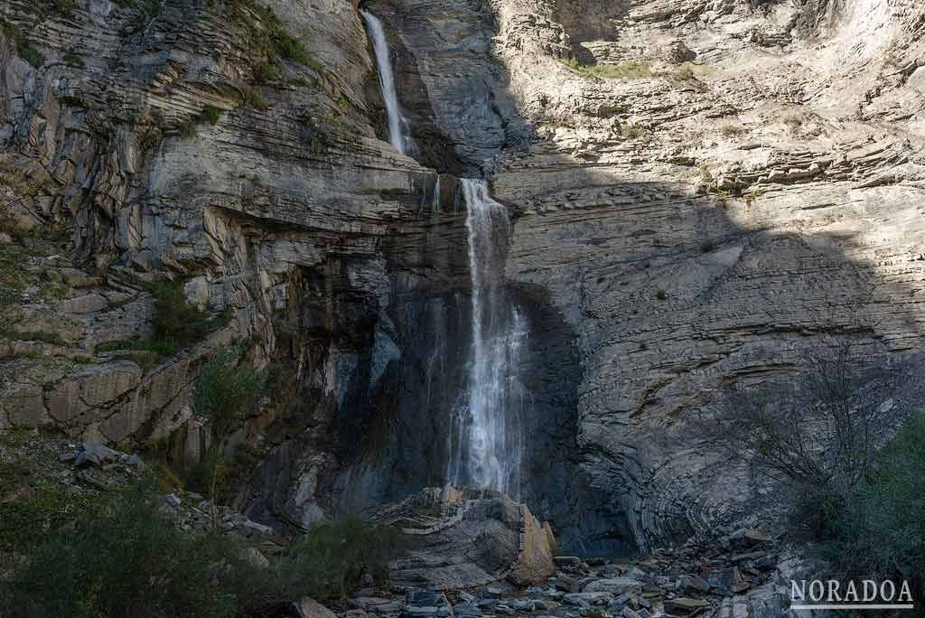 Cascada de Sorrosal en Huesca