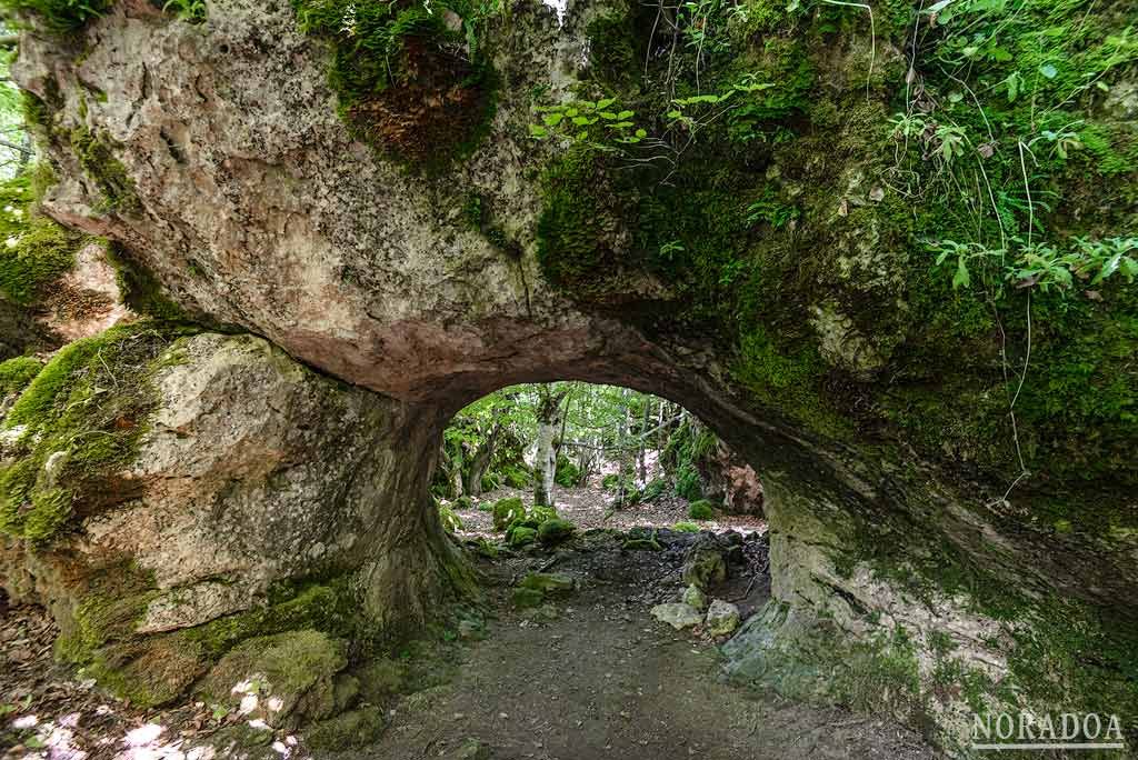 Laberinto de Katarri en la sierra de Entzia