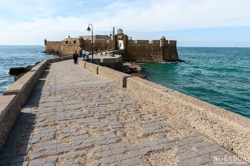 Castillo de San Sebastián en Cádiz