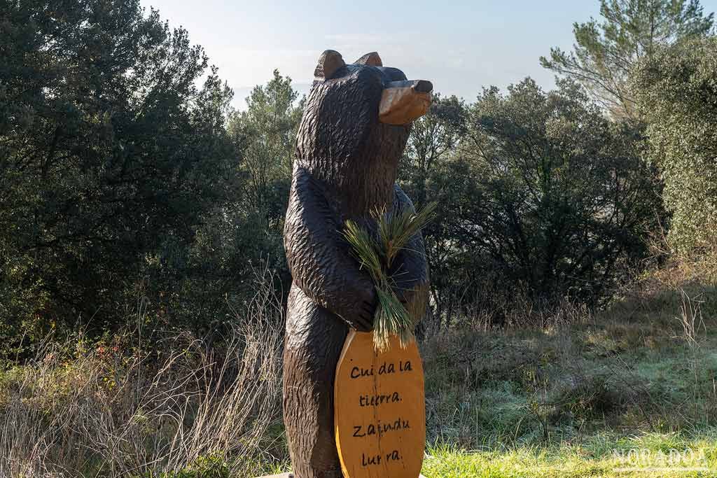 Sendero Hazitxo, el bosque animado de Berriozar en Navarra