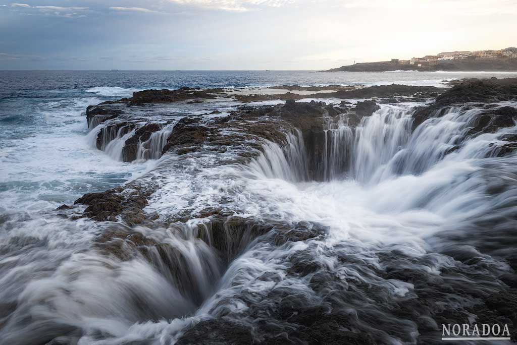 Bufadero de La Garita en Gran Canaria