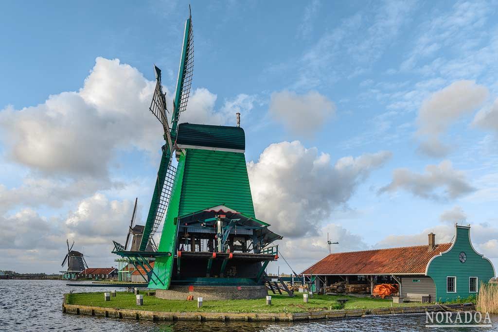 Molinos de viento de Zaanse Schans