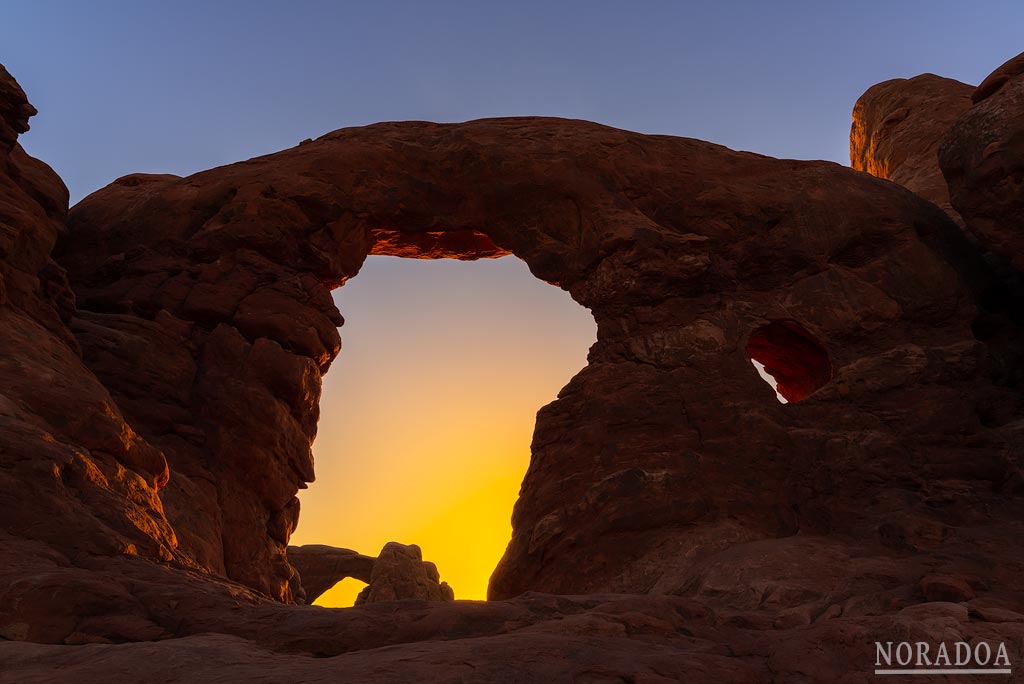 Turret en el parque Arches