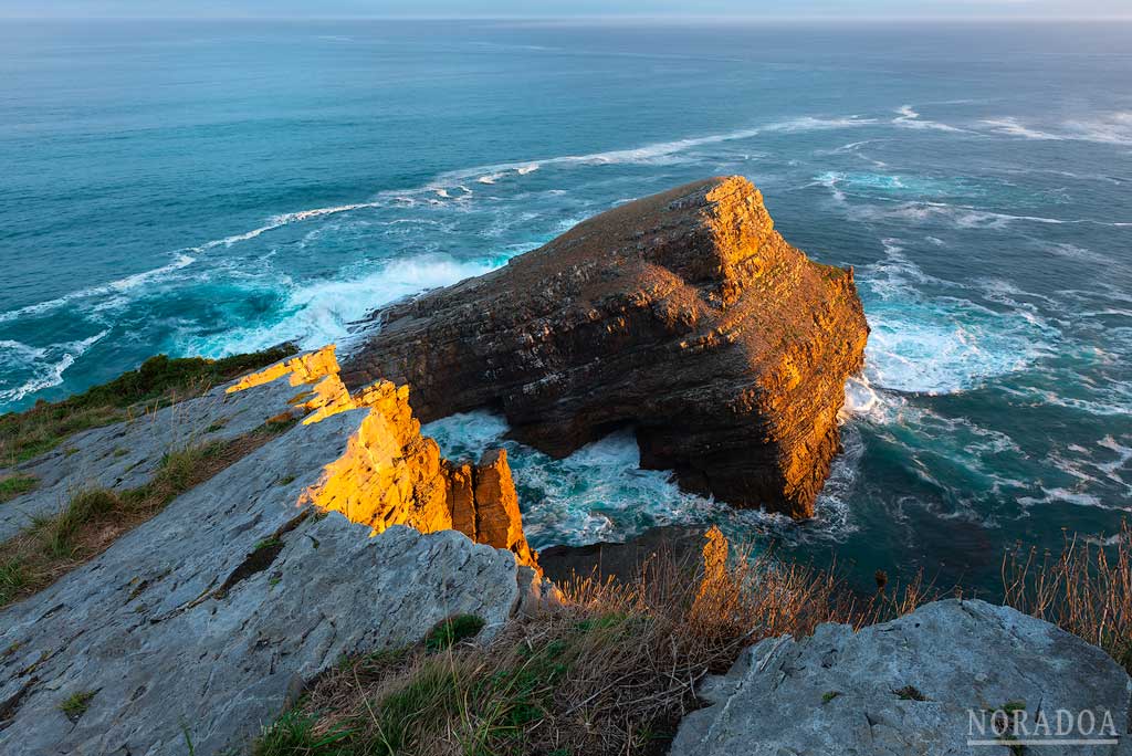 Cabo Vidio al amanecer