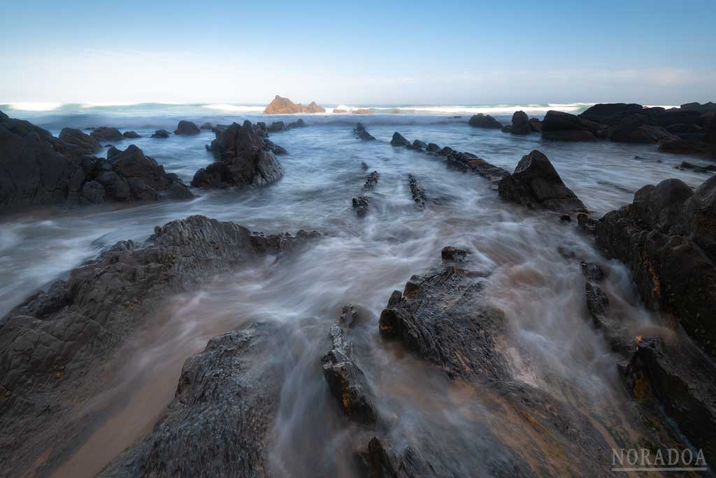 La «Cola de Dragón» de la playa de Barrika