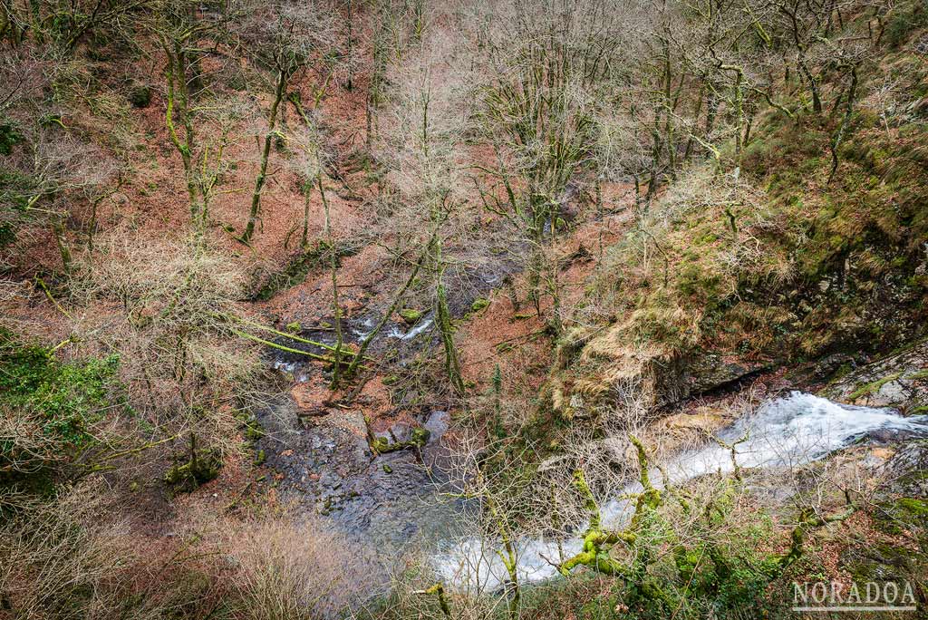 Cascada de Erroiarri en Artikutza