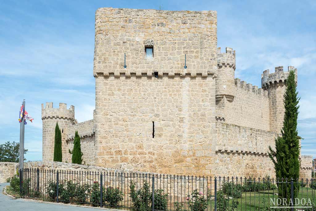 El castillo de Olmillos de Sasamón actualmente funciona como hotel