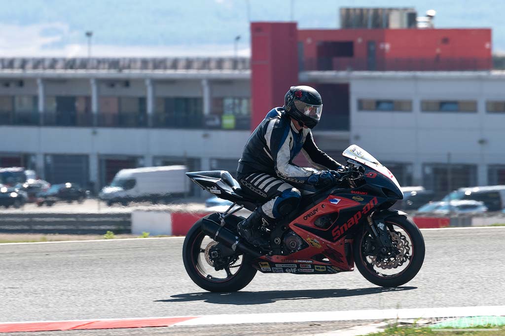 Curva 6 en el circuito de Navarra