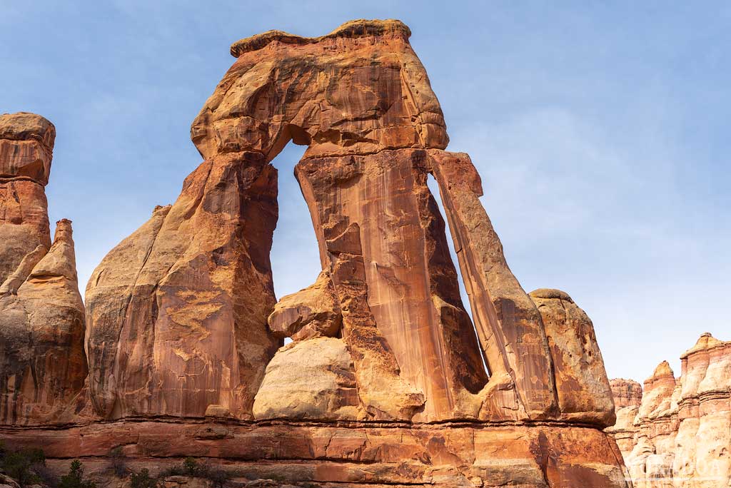 Arco Druid en el parque Canyonlands