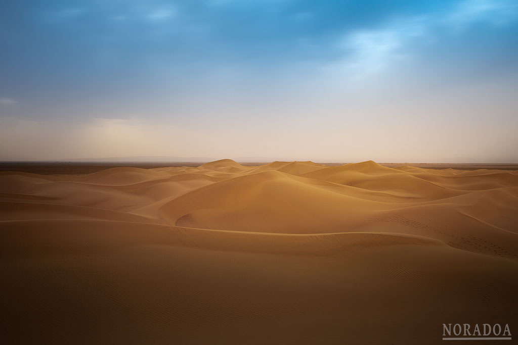 Dunas de Tagounite en la provincia de Zagora