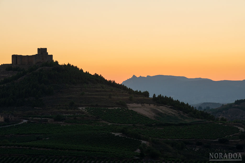 Castillo de Davalillo al atardecer