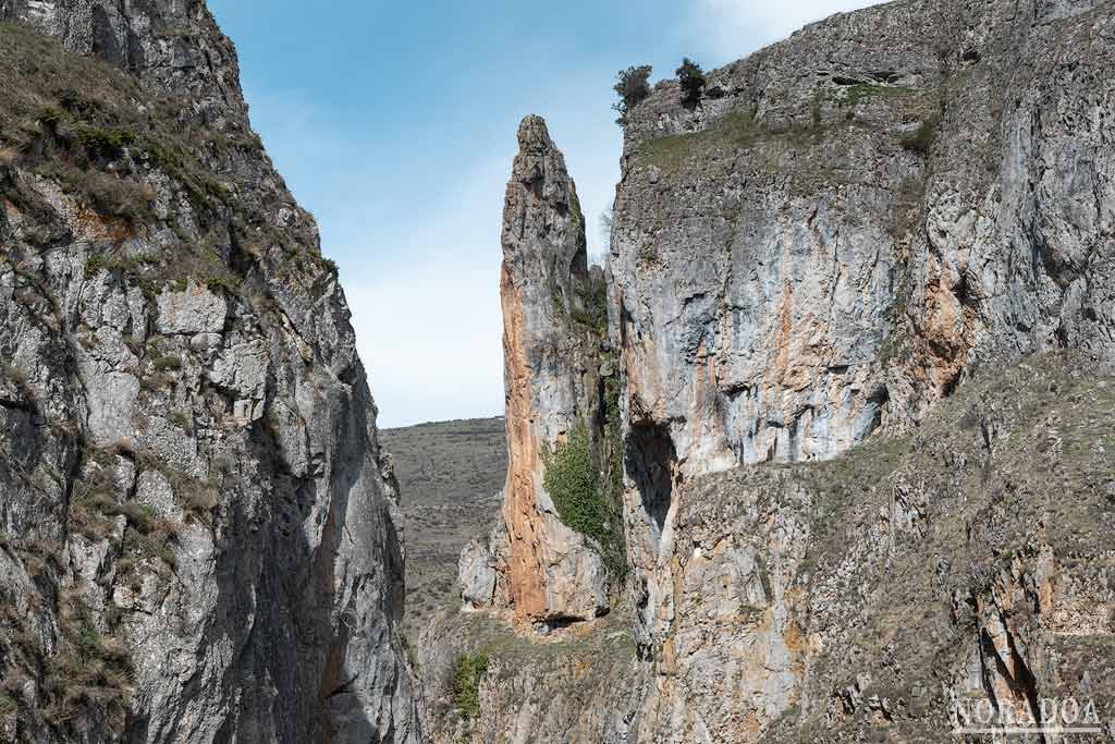 El Bolo del Polvedar en el Paso de la Escalera en Brieva de Cameros