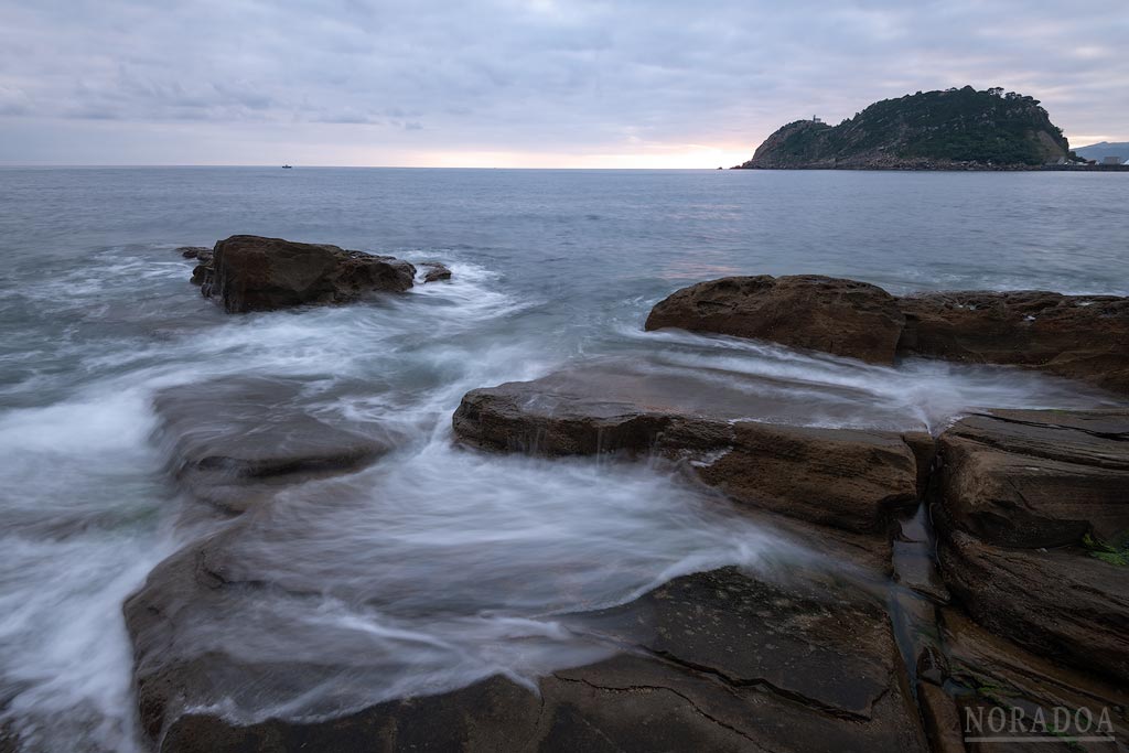 Ratón de Getaria al amanecer