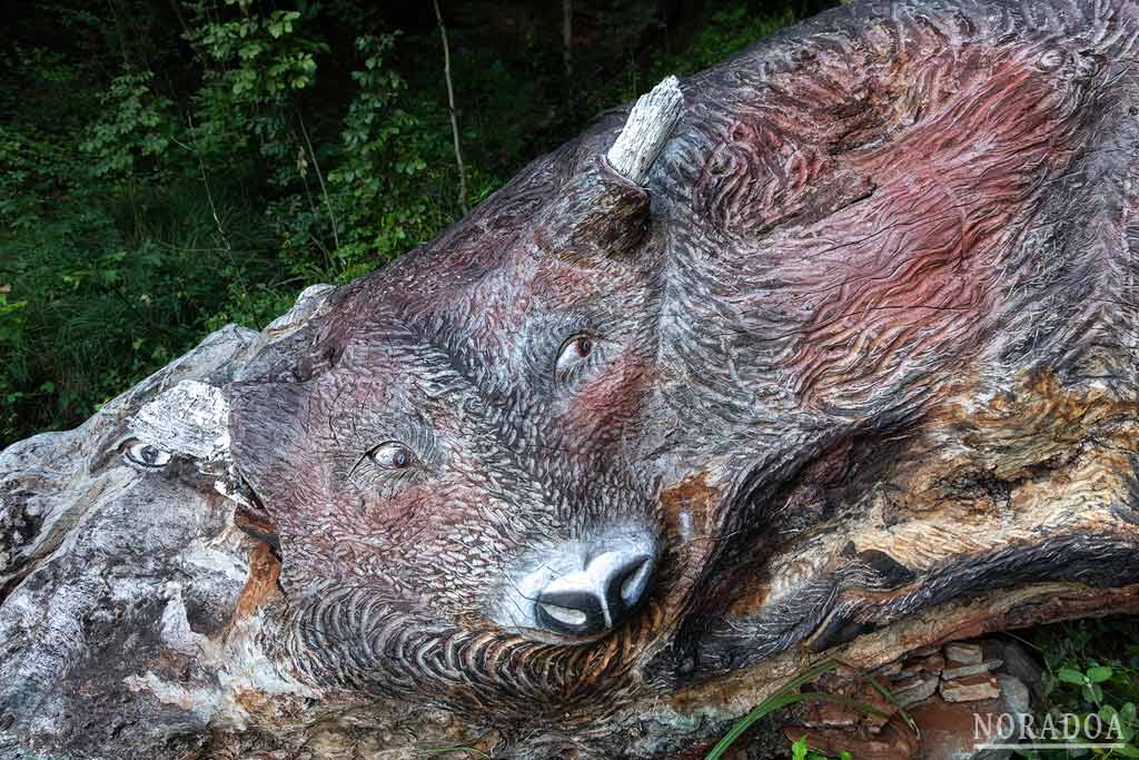 Escultura del Bosque Mágico de Artxanda en Bilbao