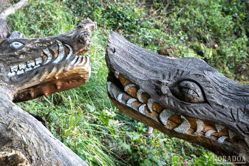 Escultura del Bosque Mágico de Artxanda en Bilbao