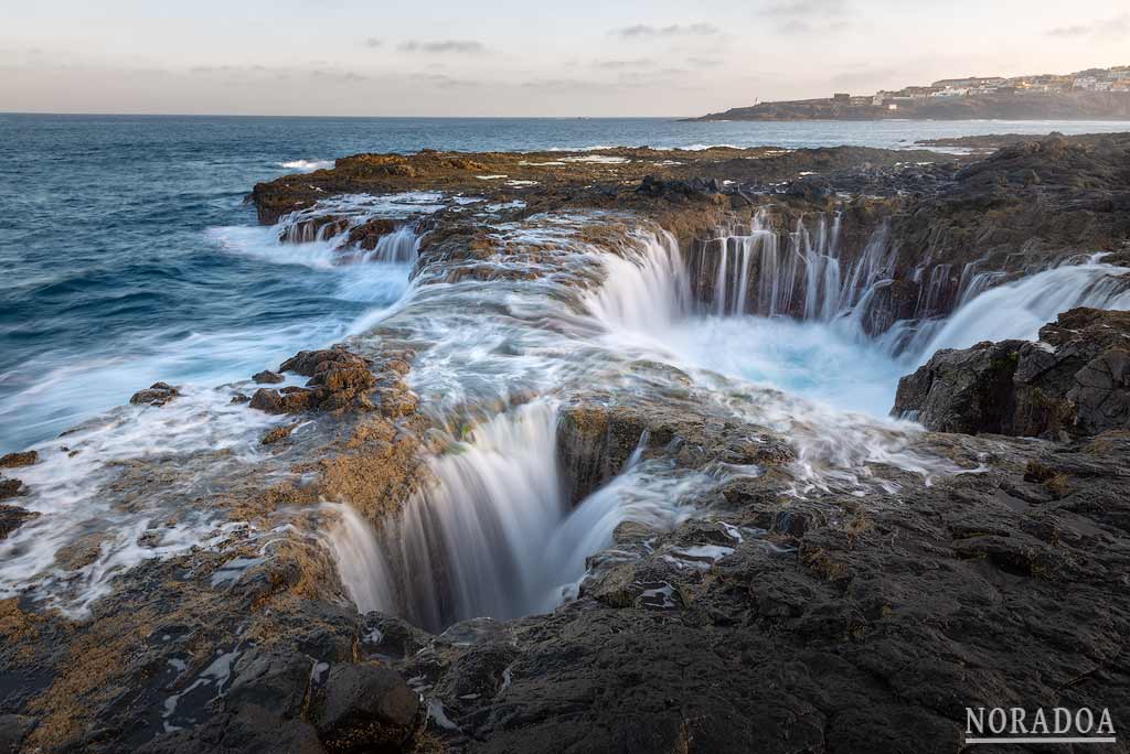 Bufadero de La Garita en Gran Canaria