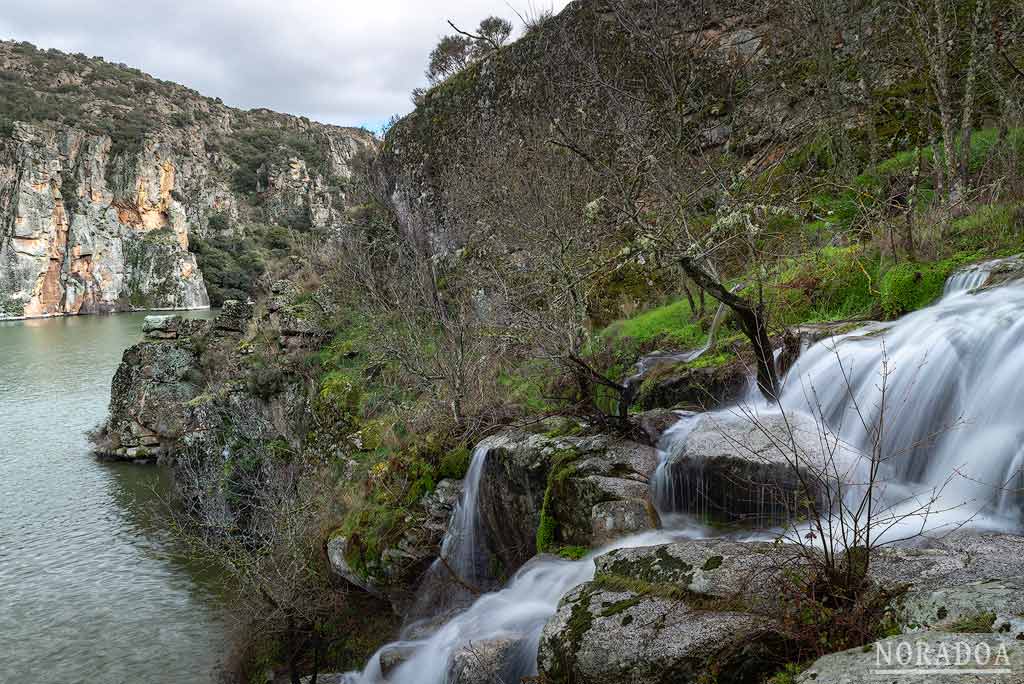 Cascada de Abelón en Zamora