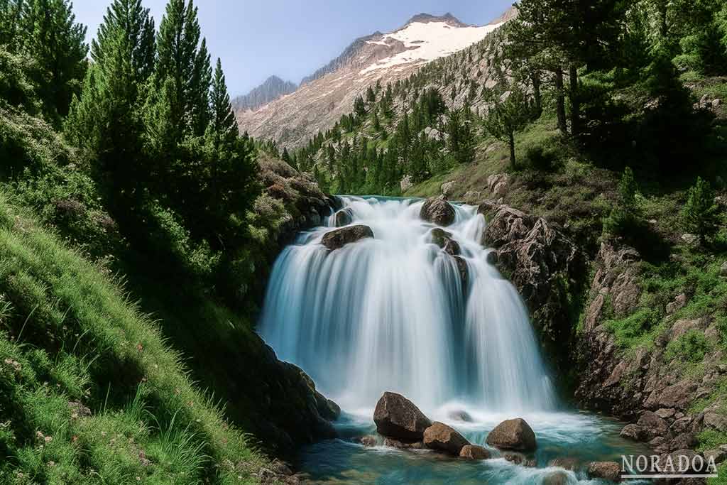 Valle de Benasque y Cascada del Aiguallut