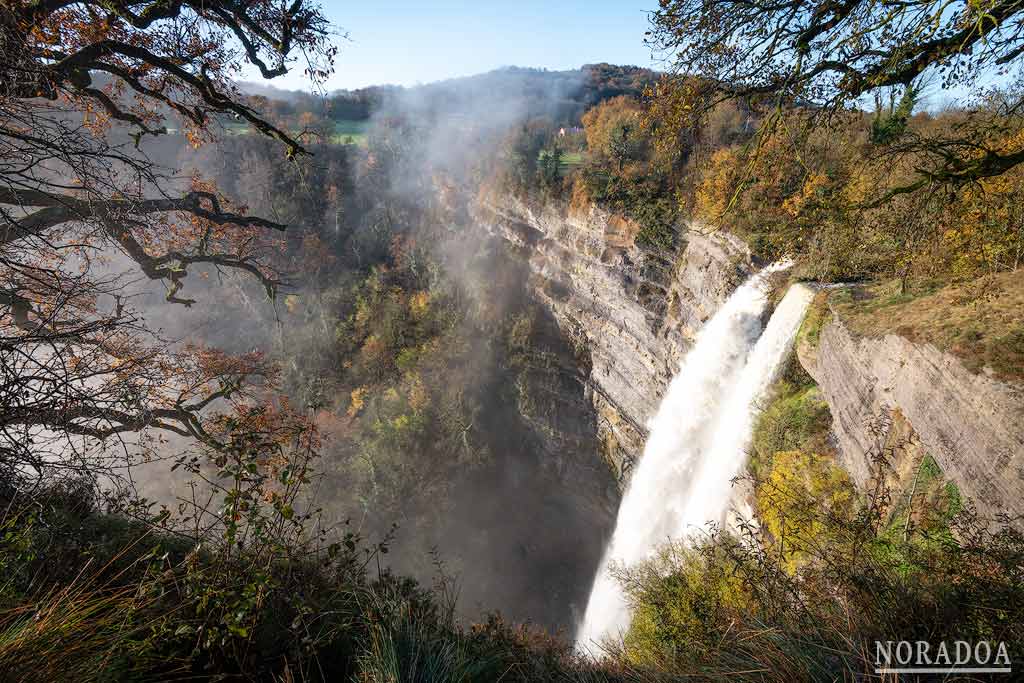 Cascada de Gujuli en Álava