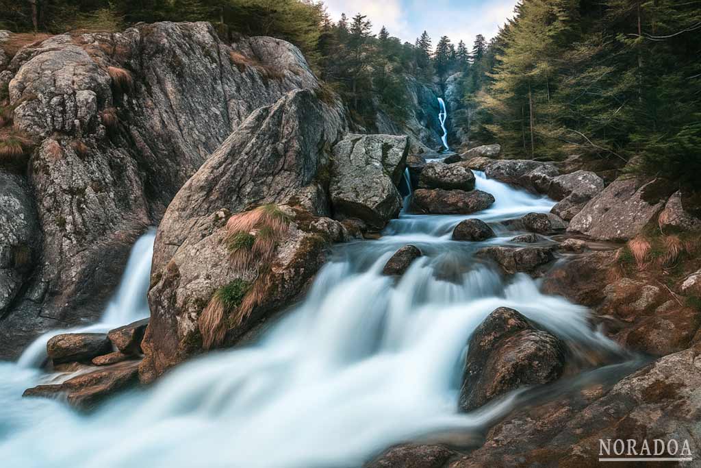 Barranco de Salenques y Cascada del Pi