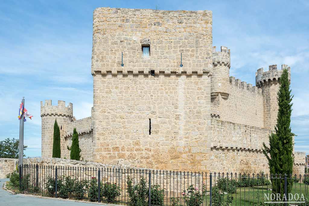 Castillo de Olmillos de Sasamón en Burgos