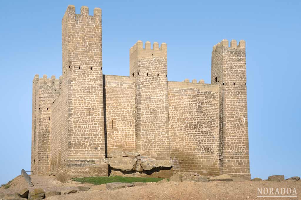 Castillo de Sádaba en Zaragoza