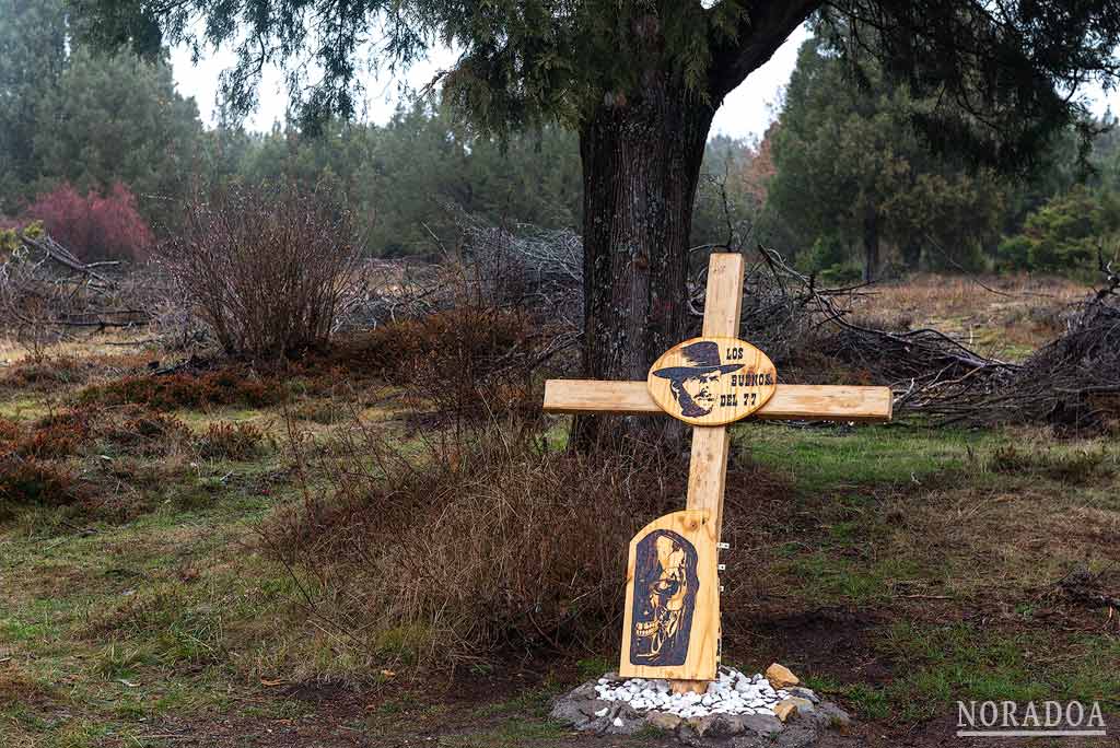 Cementerio de Sad Hill, escena final de "El Bueno, el Feo y el Malo" de Sergio Leone