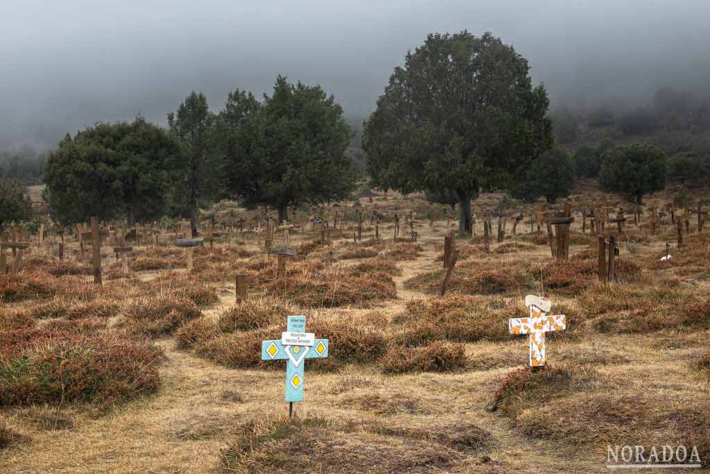 Panorámica del cementerio de Sad Hill