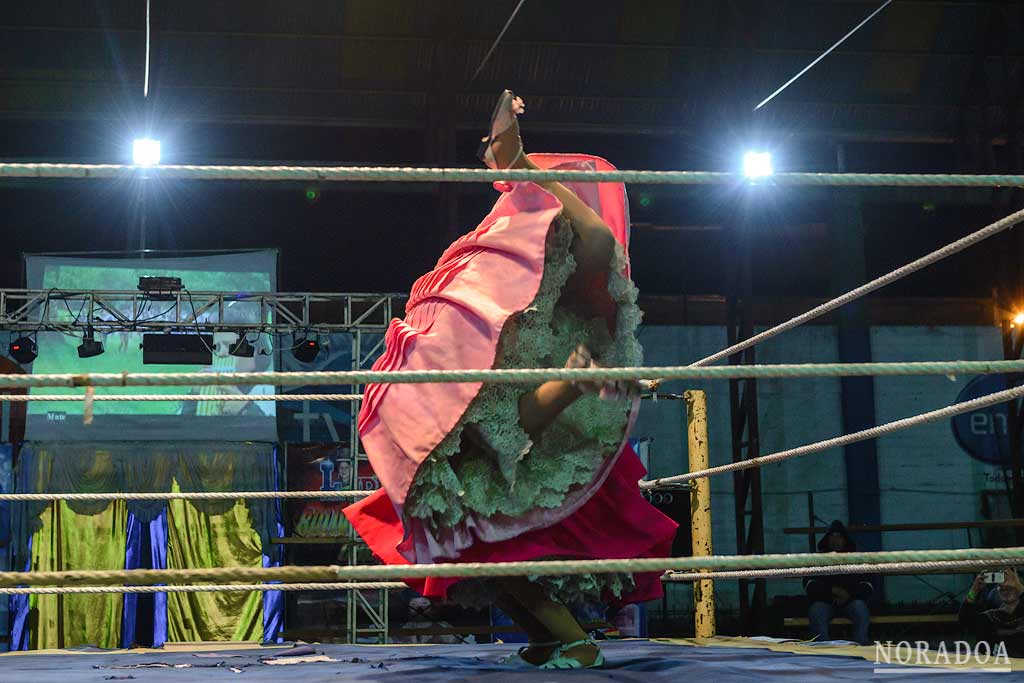 Cholitas Wrestling es un espectáculo de lucha libre femenino que se celebra en El Alto, Bolivia