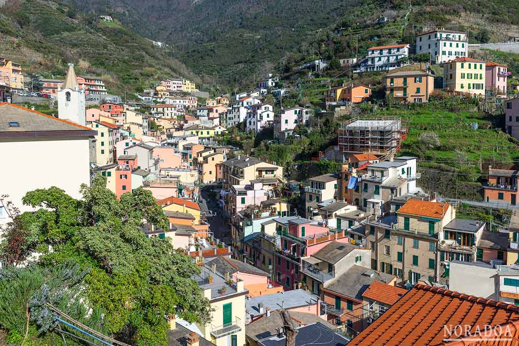 Riomaggiore en el Cinque Terre