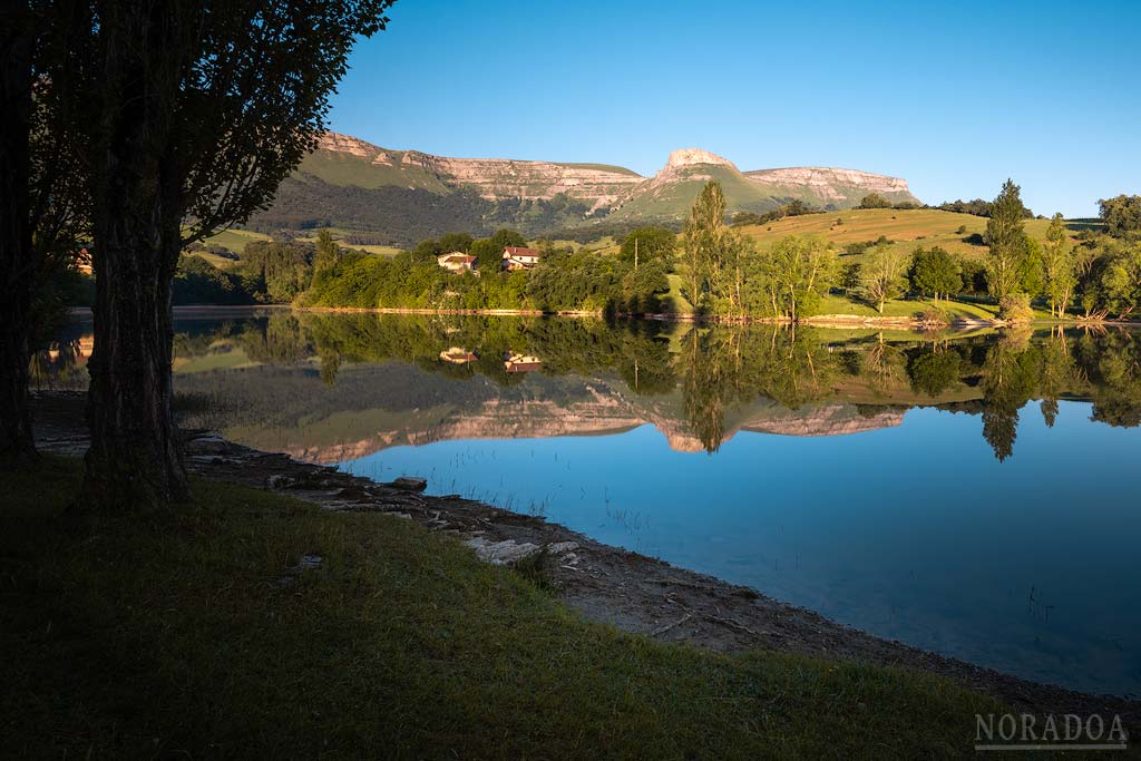 Vistas desde el área recreativa de Maroño
