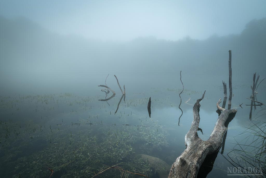 Laguna Lamioxin, también conocida como Pozo de las Lamias