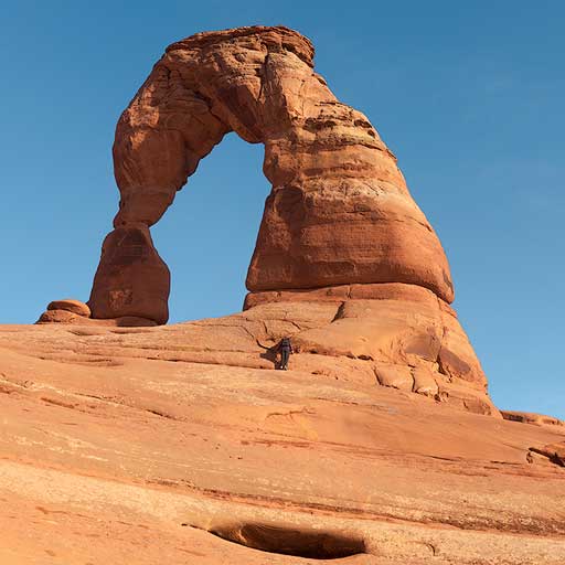 Delicate arch en Utah, Estados Unidos