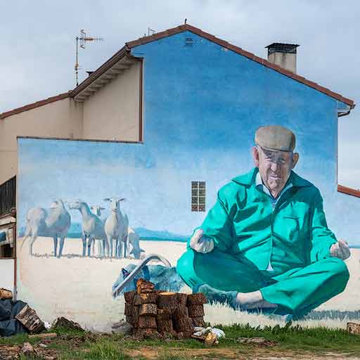 Murales de Nava de la Asunción en Segovia