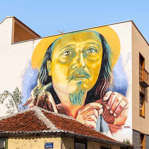 Murales de Puerto de la Cruz en Tenerife