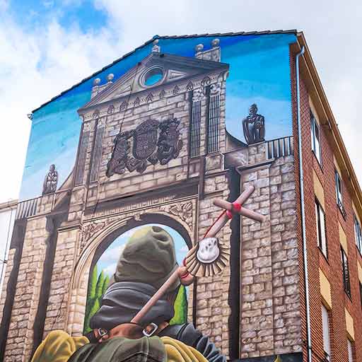 Murales de Sahagún en León