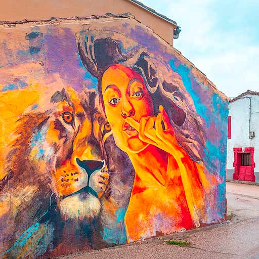 Ruta de los Murales en Villangómez