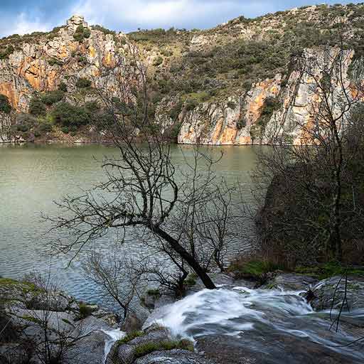 Cascada de Abelón en Zamora