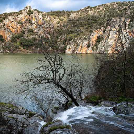 Cascada de Abelón en Zamora