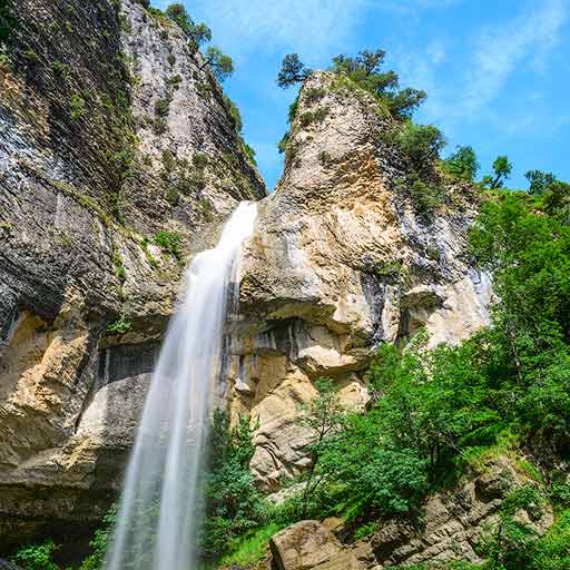 Cascada de Artazul en Navarra