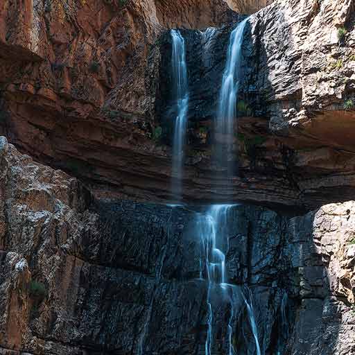 Cascada de la Cimbarra en Jaén