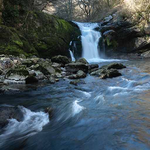 Cascada de Ixkier en Lekunberri