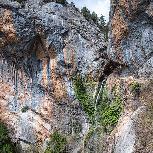 Cascada de Tartalés de los Montes en Burgos