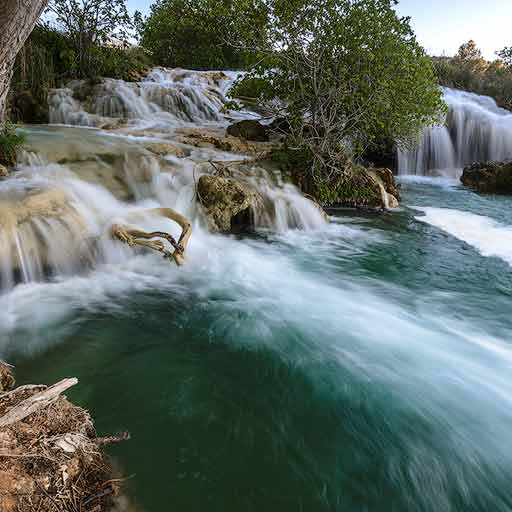 Cascadas de las Lagunas de Ruidera, entre Ciudad Real y Albacete