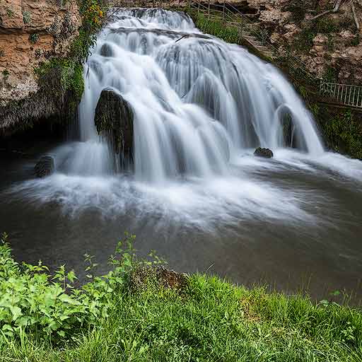 Cascadas del río Cifuentes en Trillo, Guadalajara