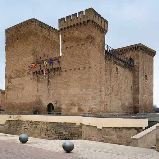 Castillo de Aguas Mansas en Agoncillo