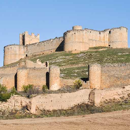 Castillo de Berlanga de Duero en Soria
